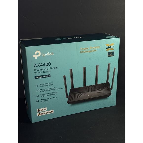 TP Link Archer AX4400 Dual Band 6-Stream Router - Picture 4 of 11
